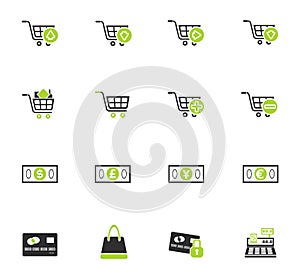 marketing and e-commerce icon set