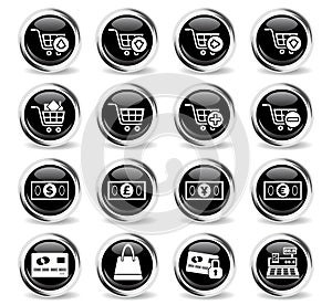 marketing and e-commerce icon set