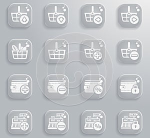 marketing and e-commerce icon set