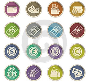 marketing and e-commerce icon set