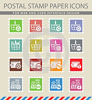 marketing and e-commerce icon set