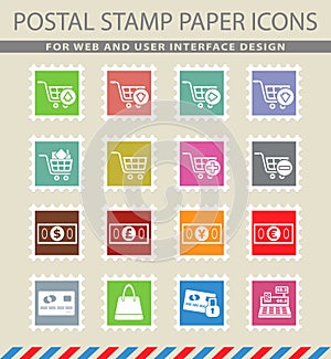 marketing and e-commerce icon set