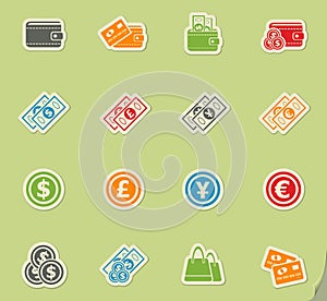 marketing and e-commerce icon set