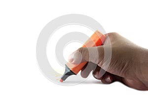 Marketing isolated pen