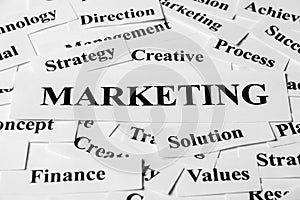 Marketing And Other Related Words