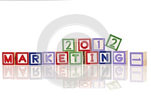 Marketing plan concept
