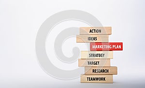 MARKETING PLAN concept