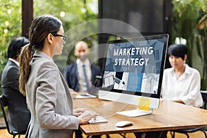 Marketing Strategy Analysing Business Consulting photo
