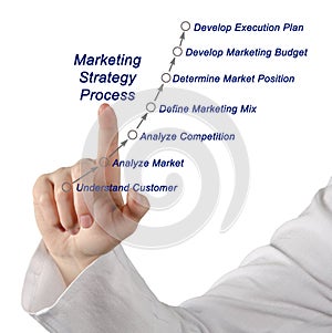 Marketing strategy process
