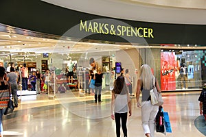 Marks and Spencer store.