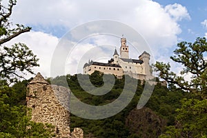 Marksburg Castle at the River Rhine