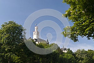 Marksburg Castle at the River Rhine