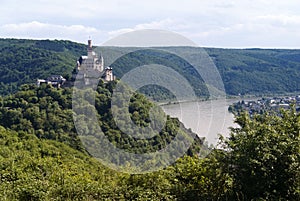 Marksburg Castle at the River Rhine