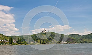 Marksburg in rhine valley