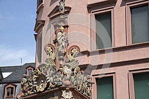 Marktbrunnen Market Fountain; Mainz