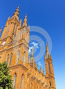 The Marktkirche, cathedral in Wiesbaden, the state capital of Hesse, Germany