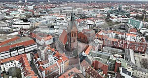 Marktkirche, Hanover is the main Lutheran church in Hanover, Germany. 14th century build.