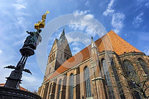 The Marktkirche Lutheran church in Hanover, Germany.