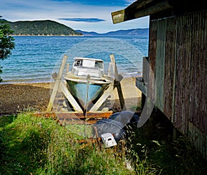 Marlborough Sounds, south island, Aotearoa New Zealand