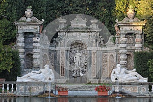 Marlia - Villa Reale - fontain