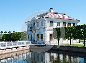 Marly Palace in Peterhof,St.Petersburg, Russia