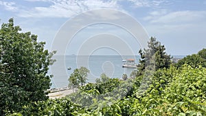 Marmara Sea view from Moda district