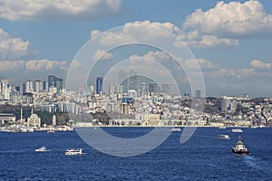 marmara sea view from topkapi palace istanbul turkey