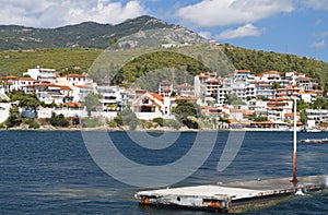 Marmaras summer resort in Greece photo