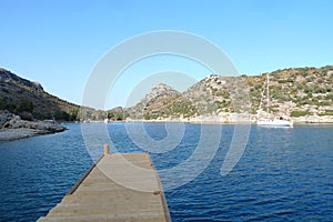 Marmaris Bozukkale is a corner from heaven, come here by boat or yacht, the road to lima to the sea is wonderful