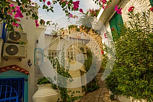 MARMARIS, TURKEY: Beautiful Streets of old Marmaris.