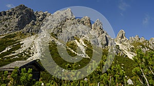 The Marmarole, Venetian Dolomites, that inspired the painter Titian.