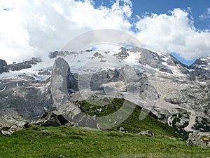 Marmolada glacier