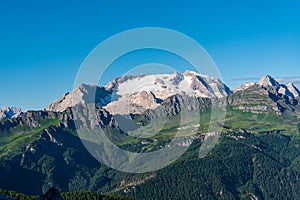 Montagna pettine il più alto montagna picco dolomiti 