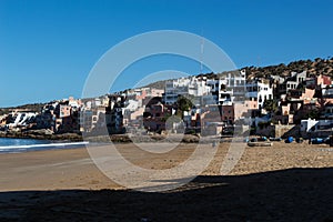 Maroc village at the beach