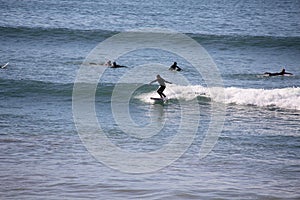 Marocco winter surfing