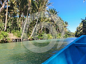 Maron river at Pacitan, East Java, Indonesia