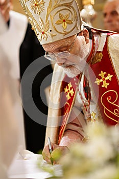 Maronite Patriarch and Cardinal Sfeir