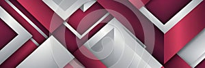 Maroon Arrow Shapes Gradient Wallpaper