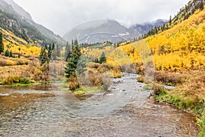 Maroon Bells Autumn Storm