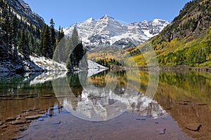 Maroon Bells in Autumn