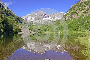 Maroon Bells, Elk Mountains, Colorado