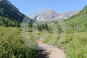 Maroon Bells, Rocky Mountains, Colorado