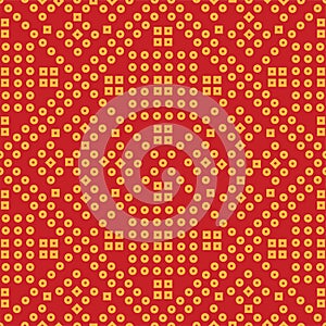 Maroon colour Traditional Indian Bandhani pattern background, seamless decorative geometric patoda Bandana