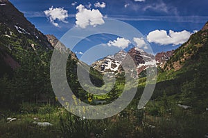 Maroon Lake and Maroon Bells