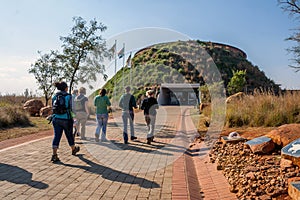 Maropeng Tumulus Entrance