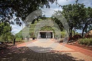 Maropeng visitor centre at the Cradle of Humankind, just outside of Johannesburg in Gauteng