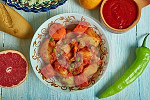 Marqa batata,  Tunisian cuisine