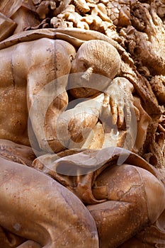 Marques de dos Aguas Palace with alabaster facade Valencia photo