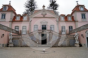 Marques de Pombal Palace, built in second half of the 18th century in Baroque and Rococo styles, Oeiras, Lisbon, Portugal