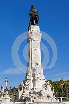 Marques de Pombal Square and Monument in Lisbon